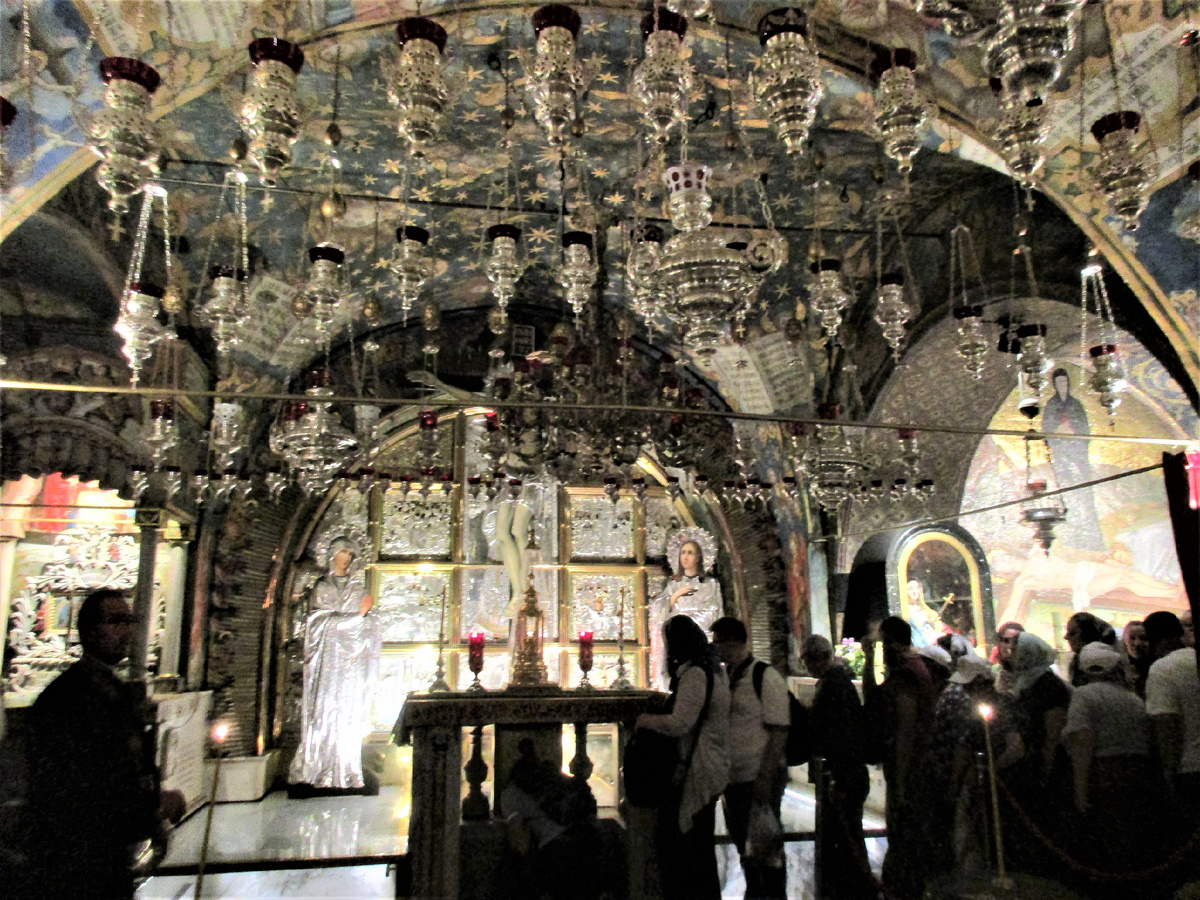 Фото автора. Иерусалим. Храм Гроба Господня. Очередь ко гробу Господню