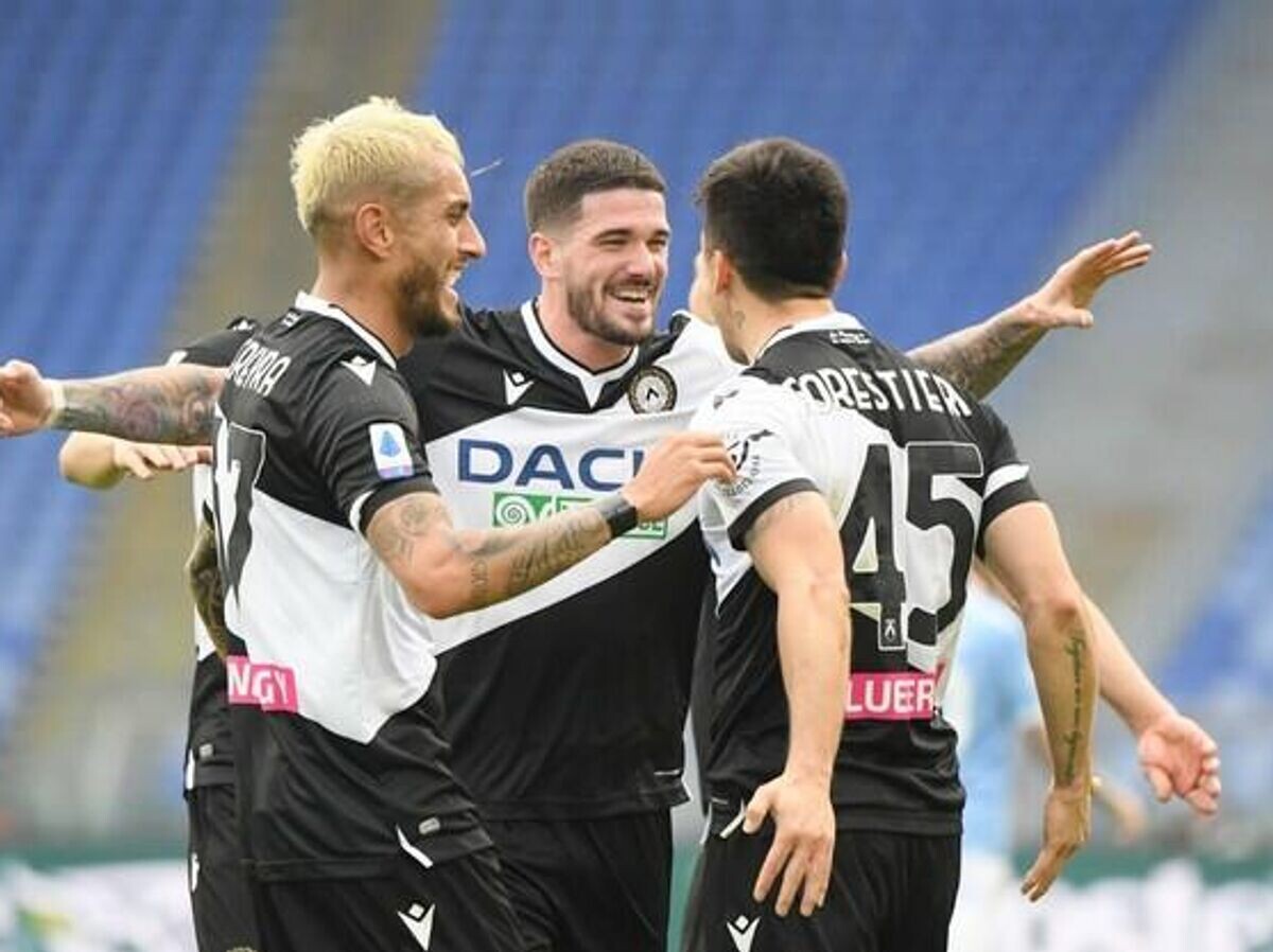    Футболисты "Удинезе" в матче чемпионата Италии | © официальный сайт клуба "Удинезе"