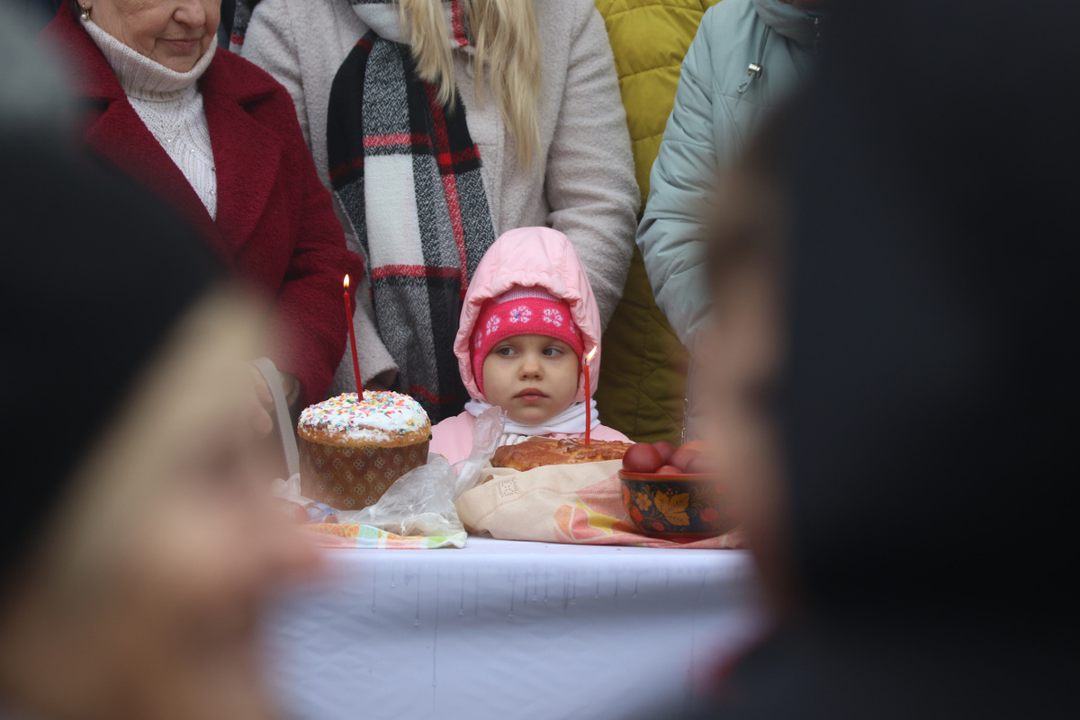    Освящение куличей в храмах Бобруйска. Фоторепортаж BOBR.BY
