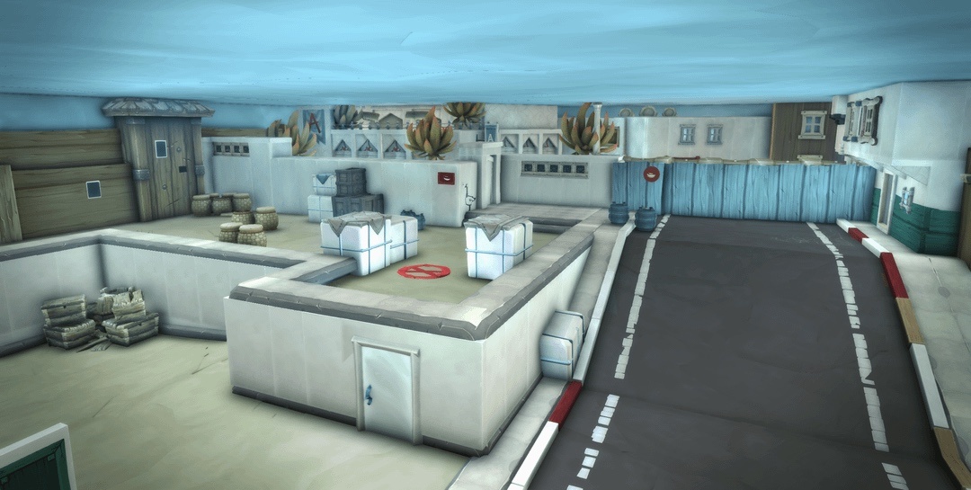    Жилище короля. Геймер построил Dust II из CS в World of Warcraft