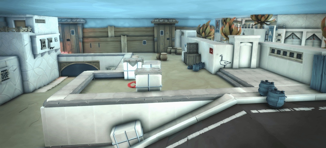    Жилище короля. Геймер построил Dust II из CS в World of Warcraft