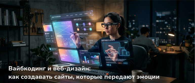 «Раньше сайты делали, чтобы ими пользовались.
Теперь — чтобы их чувствовали.»