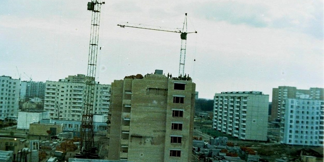 4-й микрорайон в 1985 году