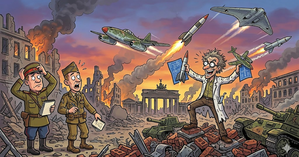 Откуда у Гитлера технологии будущего: загадка военно-технического рывка Третьего рейха...