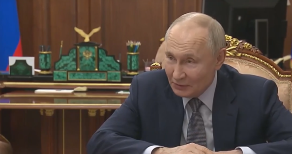 Путин пожелал успехов Баканову. Присоединяемся. Источник: IZ.RU