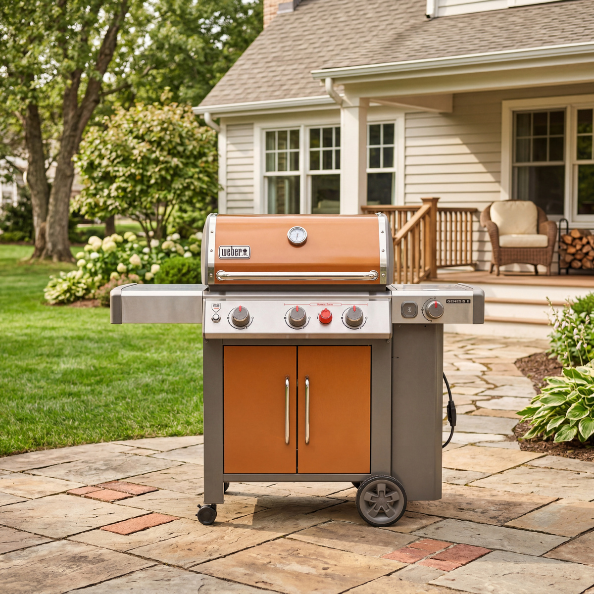 Газовый гриль Weber Genesis II EP-335 GBS Медный