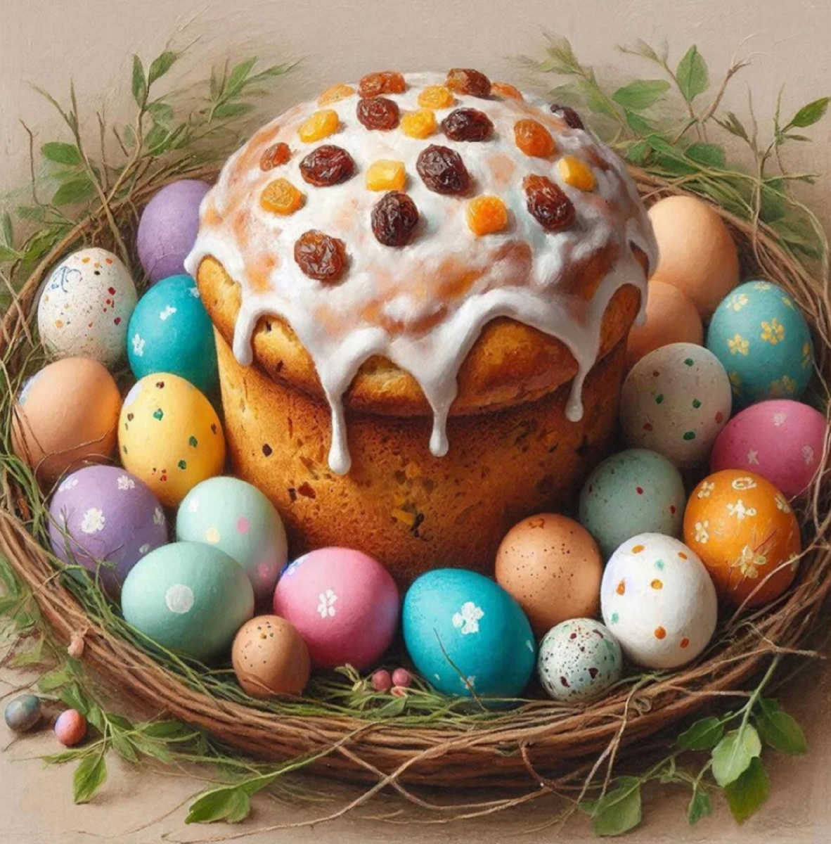 Пасхальная корзинка