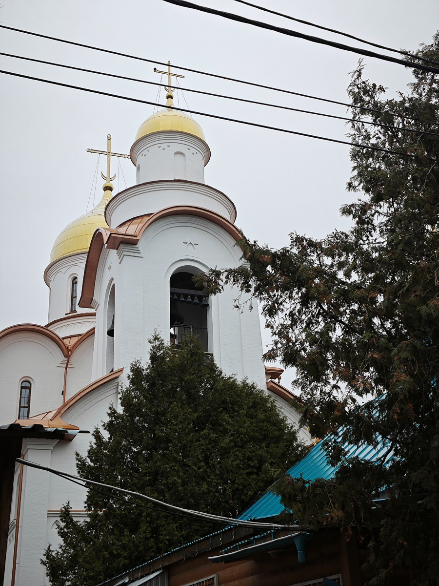 Храм Александра Невского в Ульяновске. Еще не достроен.