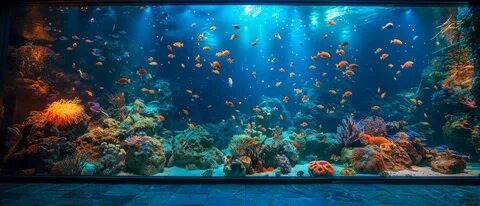 Аквариум — это маленький подводный мир, где свет играет ключевую роль в жизни обитателей