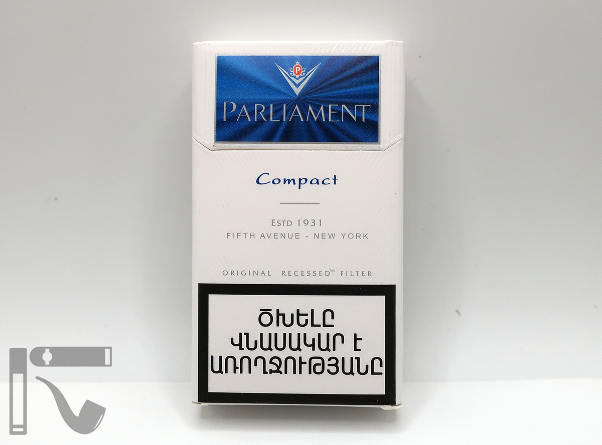 Сигареты Parliament Compact. Фото: © канал "Уголок Курильщика"