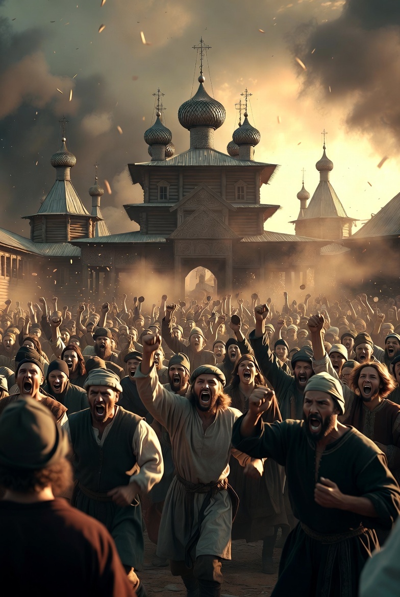 Медный бунт (Разъяренная толпа)