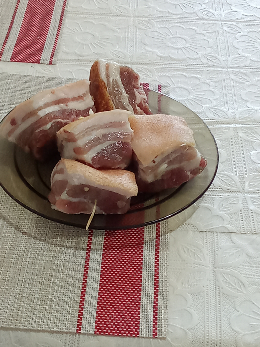 Маринованная грудинка 