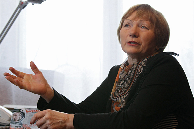    Тамара Филатова, сотрудник Мемориального комплекса Ю. А. Гагарина, племянница космонавта. Фото: РИА Новости/ Алексей Куденко