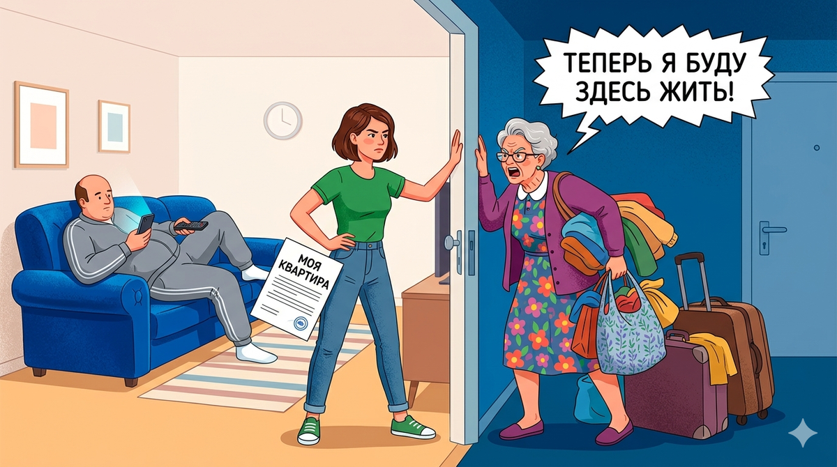 Свекровь вырастила маменькиного сынка — он ей даже в магазин не сходит. Теперь она переезжает к нам! "Вы обязаны мне помогать!" Обязаны?