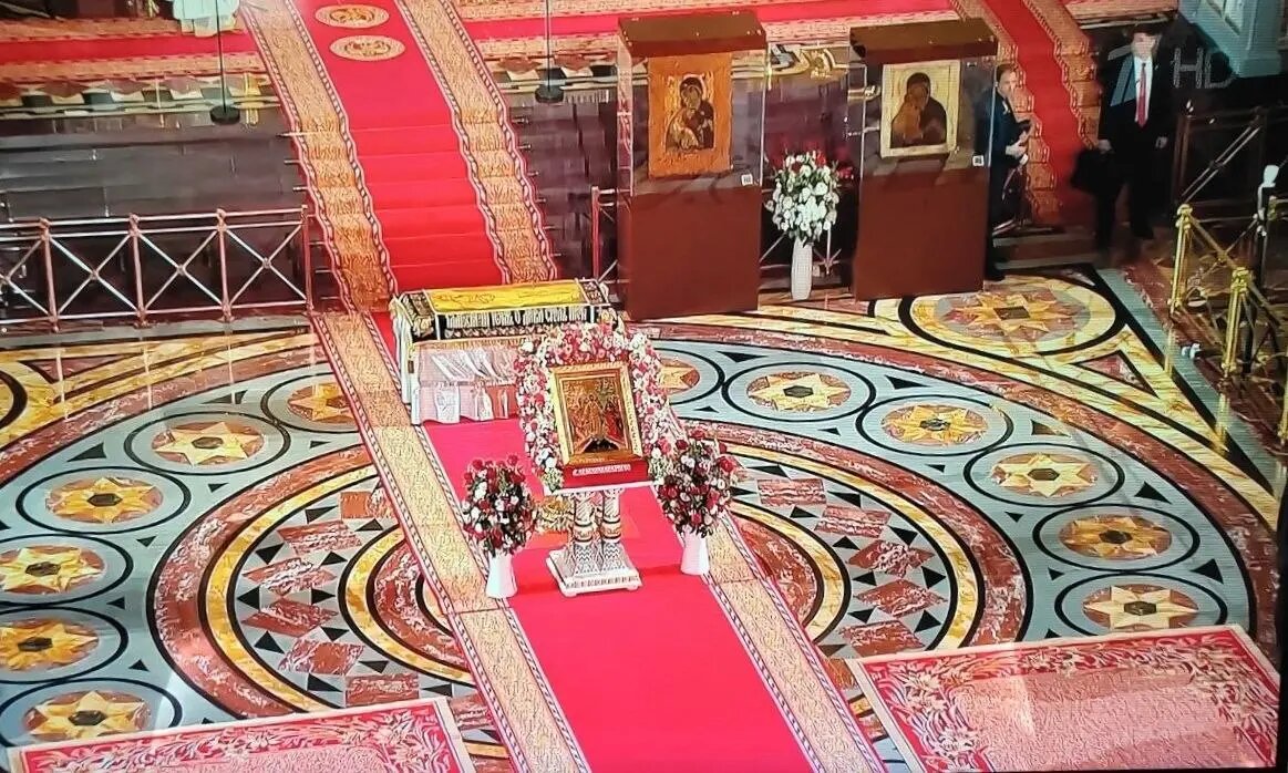    Фото: скриншот трансляции Первого канала