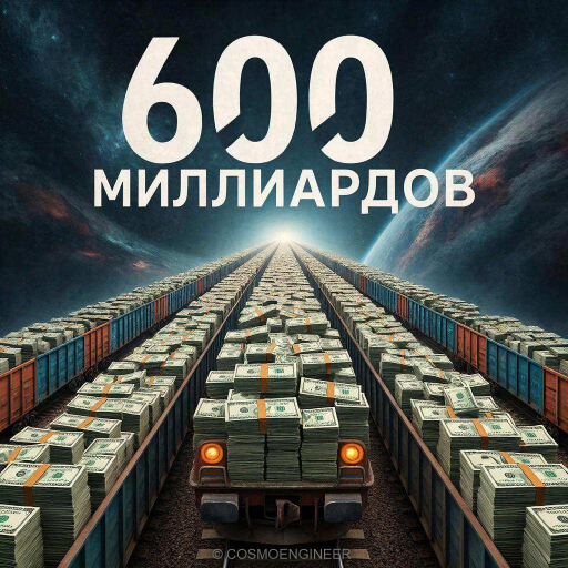 Денег на космос много не бывает.