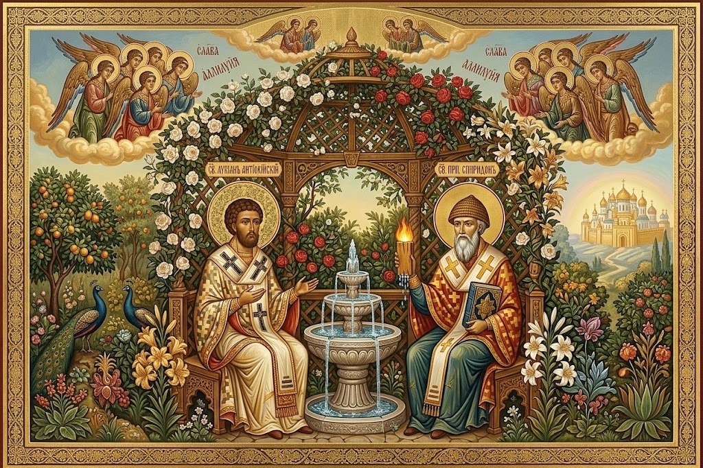 Лукиан Антиохийский и Спиридон Тримифунтский