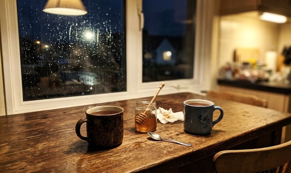 За вечерним чаем мы часто с улыбкой вспоминаем наши первые бытовые ссоры.