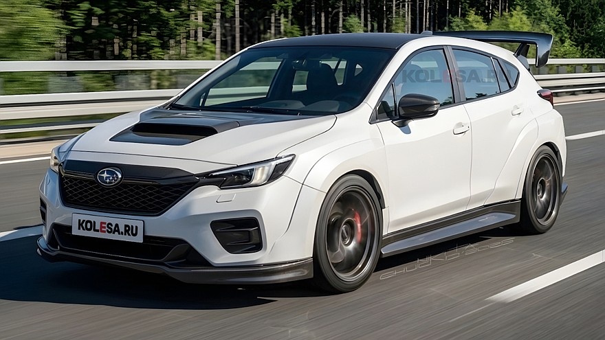    Рендер нового Subaru Impreza STI