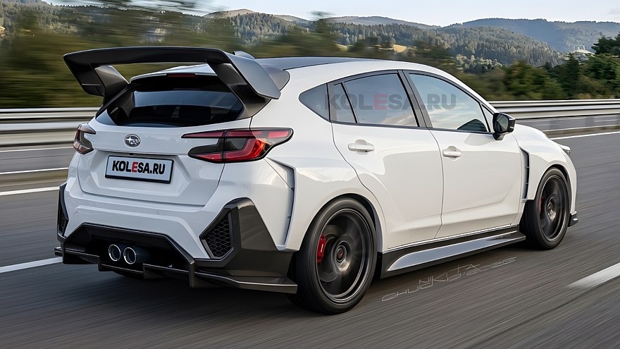    Рендер нового Subaru Impreza STI