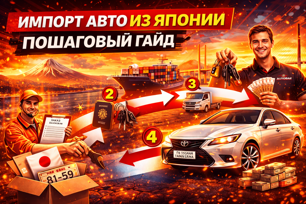 Авто из Японии в 2026: как привезти и не сойти с ума