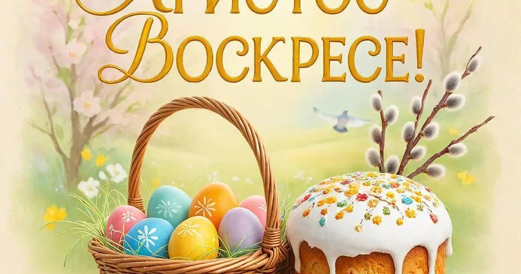С праздником Светлой Пасхи!