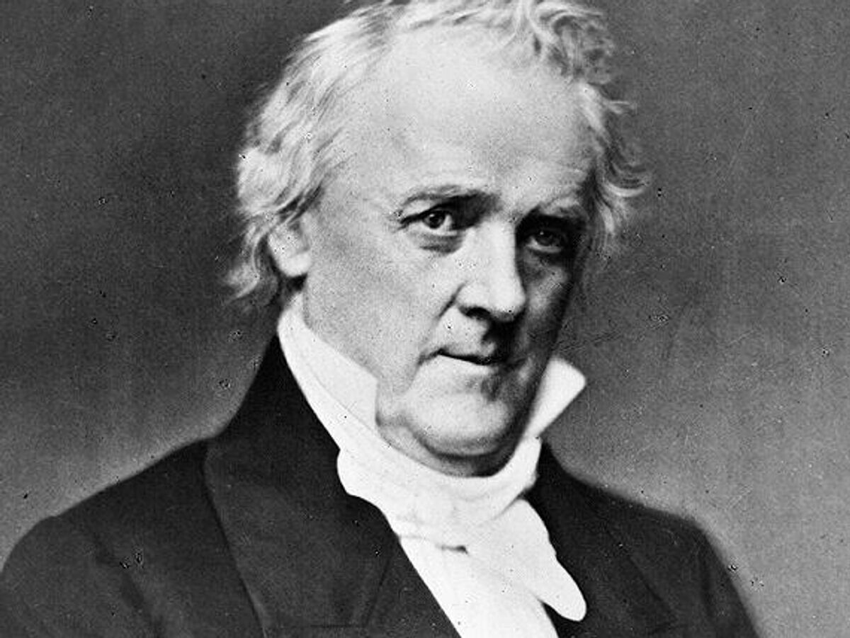    Американский президент Джеймс Бьюкенен | © Public domain, Library of Congress