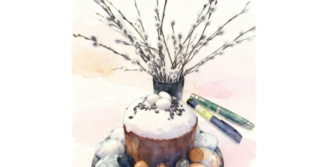 🐰 Сахарный диабет и Пасха: как отметить праздник без риска для здоровья