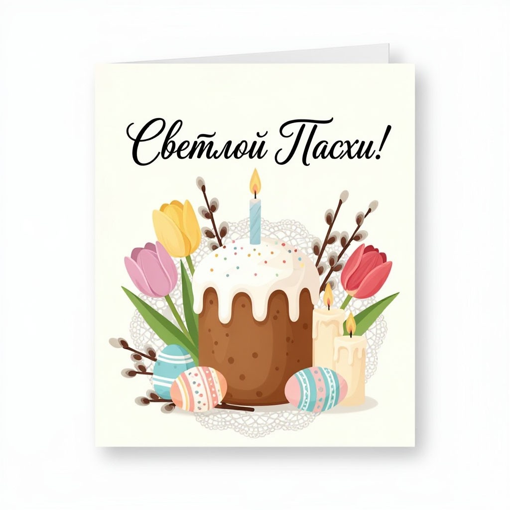 Вот такая открытка получилась в версии v1.0