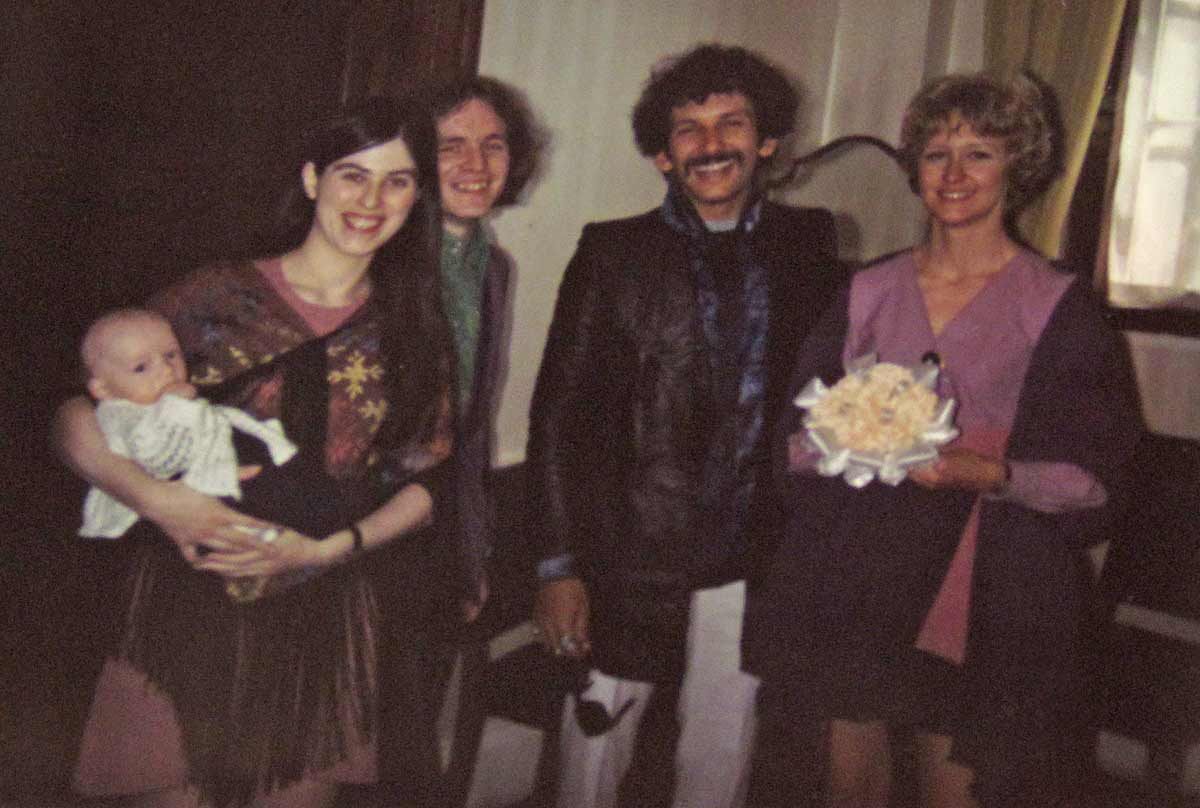 Феликс Паппаларди и его супруга Гейл. Слева их друзья