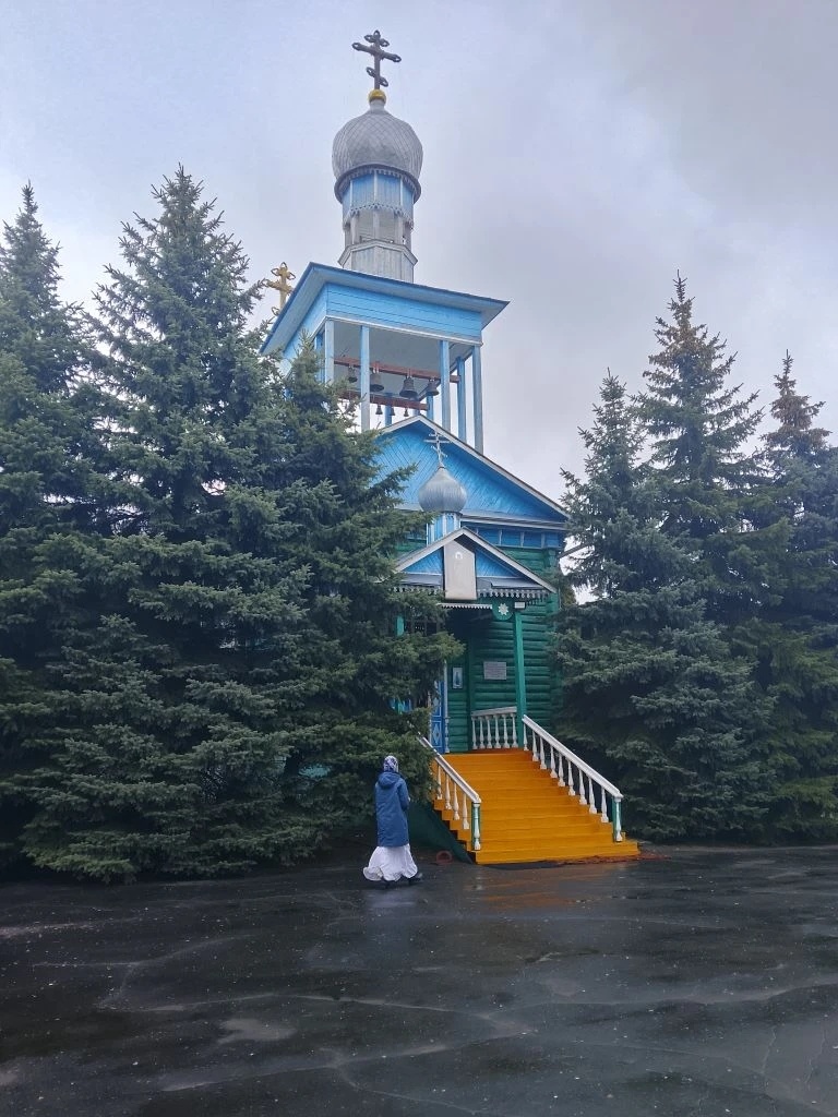 Деревянная церковь с. Дубовое