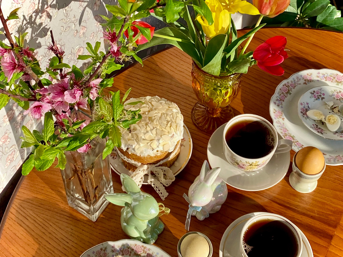 Наш завтрак на Пасху