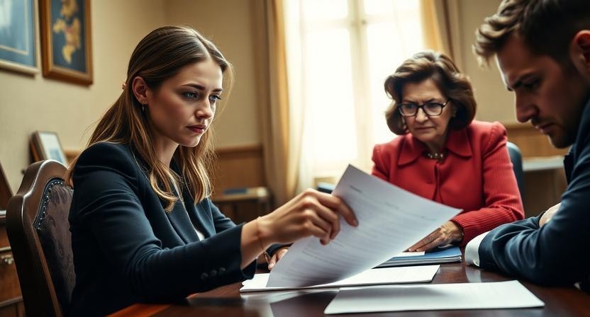 — Я не подпишу доверенность на нашу квартиру! — невестка отказалась прямо в кабинете нотариуса