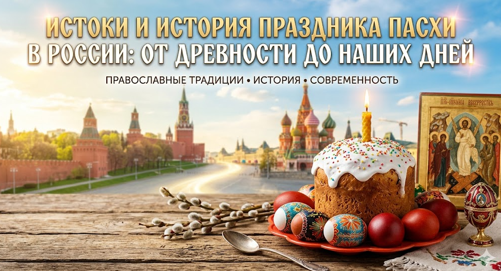 Истоки и история праздника Пасхи в России: от древности до наших дней