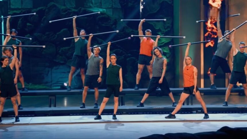 Дополнительное испытание: удержание бодибара