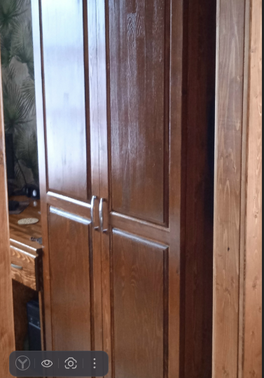 Полный процесс изготовления двух метровых фасадов из дерева для одежного шкафа