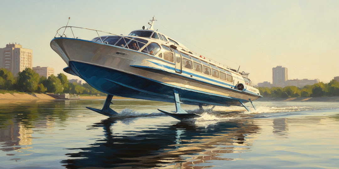 Почему суда на подводных крыльях стали прибыльным бизнесом за рубежом, а дома пошли на металлолом