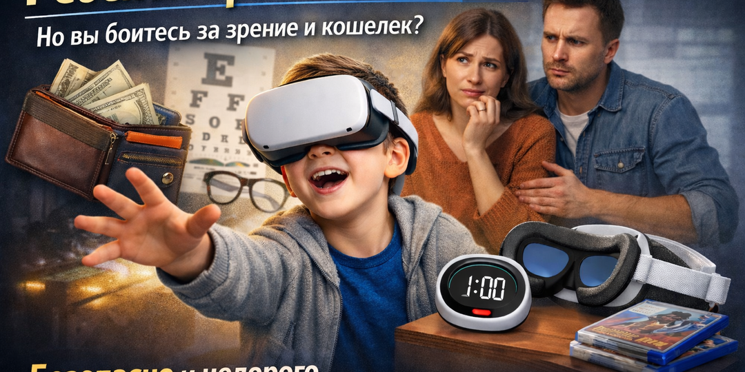 VR-очки для ребёнка и взрослого: как не выбросить деньги на ветер и не посадить зрение