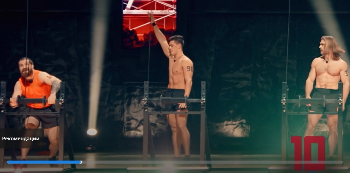 Основное испытание: вращение кистей с грифом