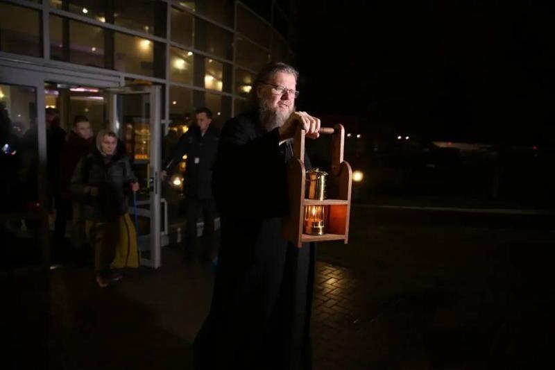    Встреча Благодатного огня