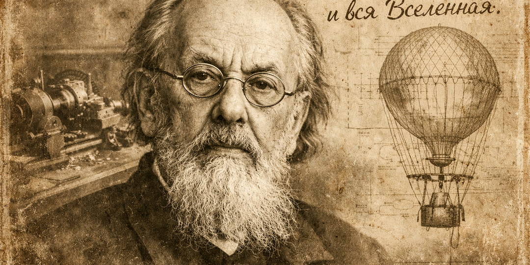 Человек, который не слышал суеты. Как глухой учитель К.Э. Циолковский на 90 копеек придумал космос.