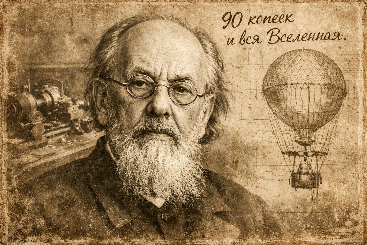 К.Э. Циолковский (стилизация).