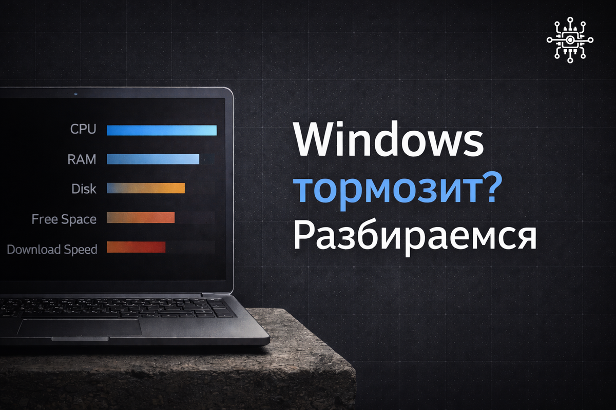 Ноутбук на Windows не обязан тормозить через два года