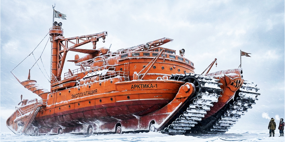 «Ледокол на гусеницах»: самый безумный вездеход СССР