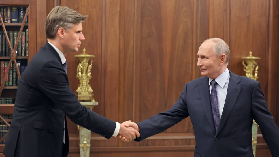 Владимира Путина устроил разговор с Дмитрием Бакановым.📷Фото: пресс-служба президента РФ