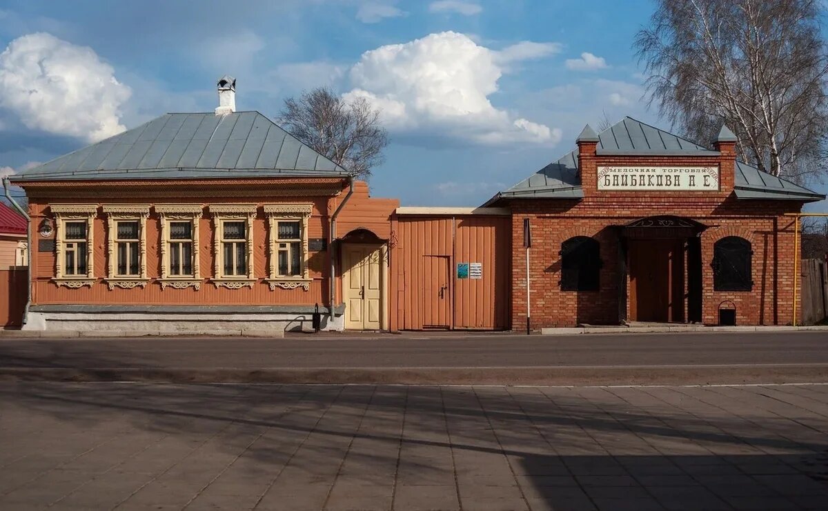    Музей купеческого быта в усадьбе Байковых. Епифань, Тульская область. Фото: Celest, CC BY-SA 4.0, Wikimedia Commons