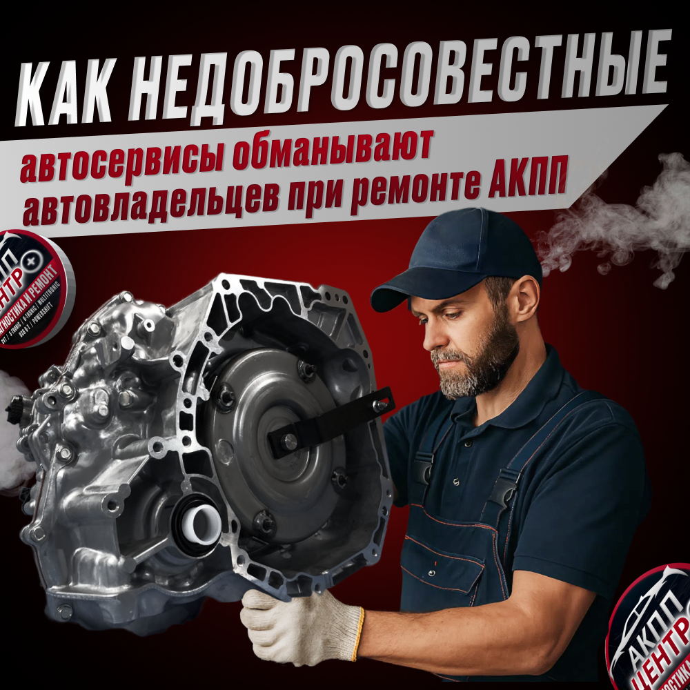Как недобросовестные автосервисы обманывают автовладельцев при ремонте АКПП 