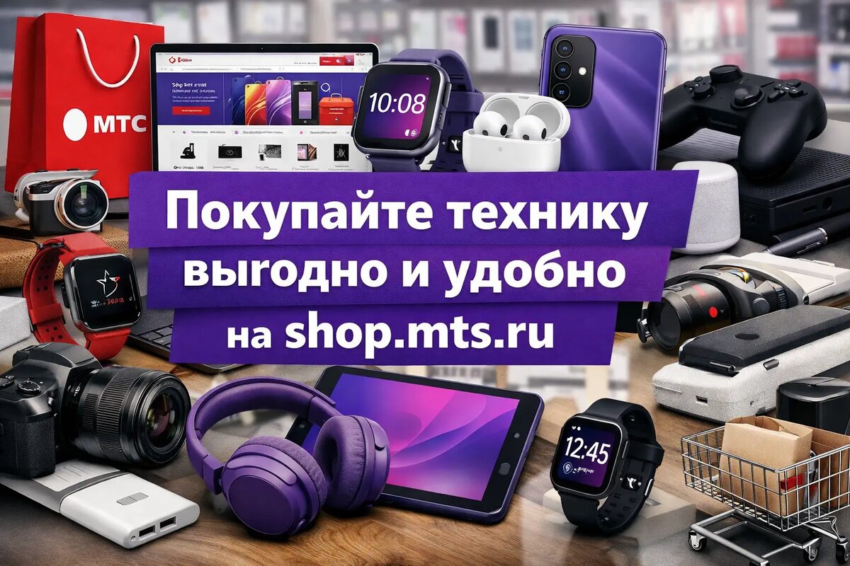 Интернет-магазин МТС: как выбрать и выгодно купить технику на shop.mts.ru