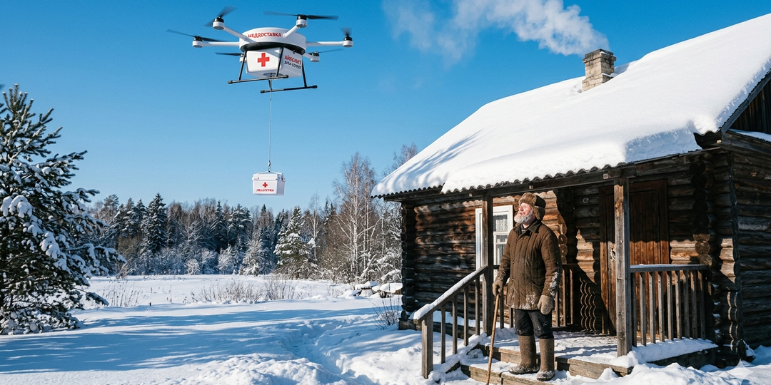 КОЛЕСА НАДЕЖДЫ: КОГДА ЛЕКАРСТВО ПРИЕДЕТ В ДЕРЕВНЮ, А БАБУШКЕ НЕ ПРИДЕТСЯ ГОЛОСОВАТЬ НА ТРАССЕ