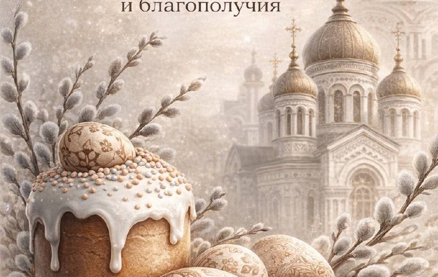 С праздником Светлой Пасхи